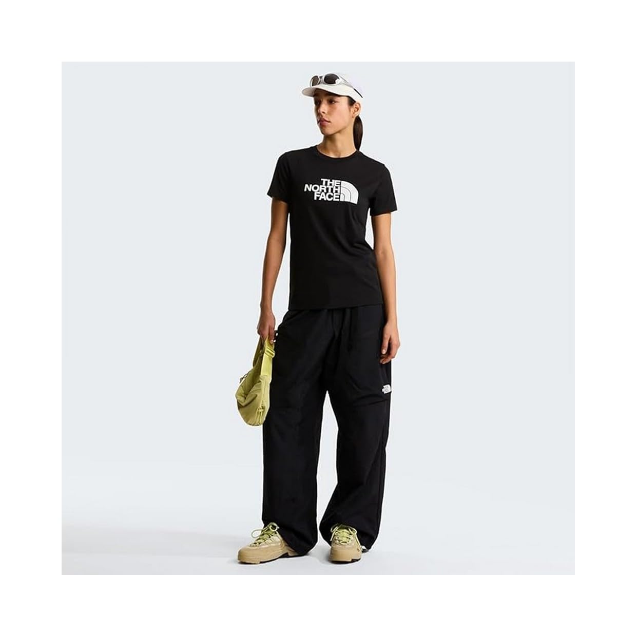 the-north-face-t-shirt-donna-manica-corta-slim-cotone-pacco-da-1 image 3