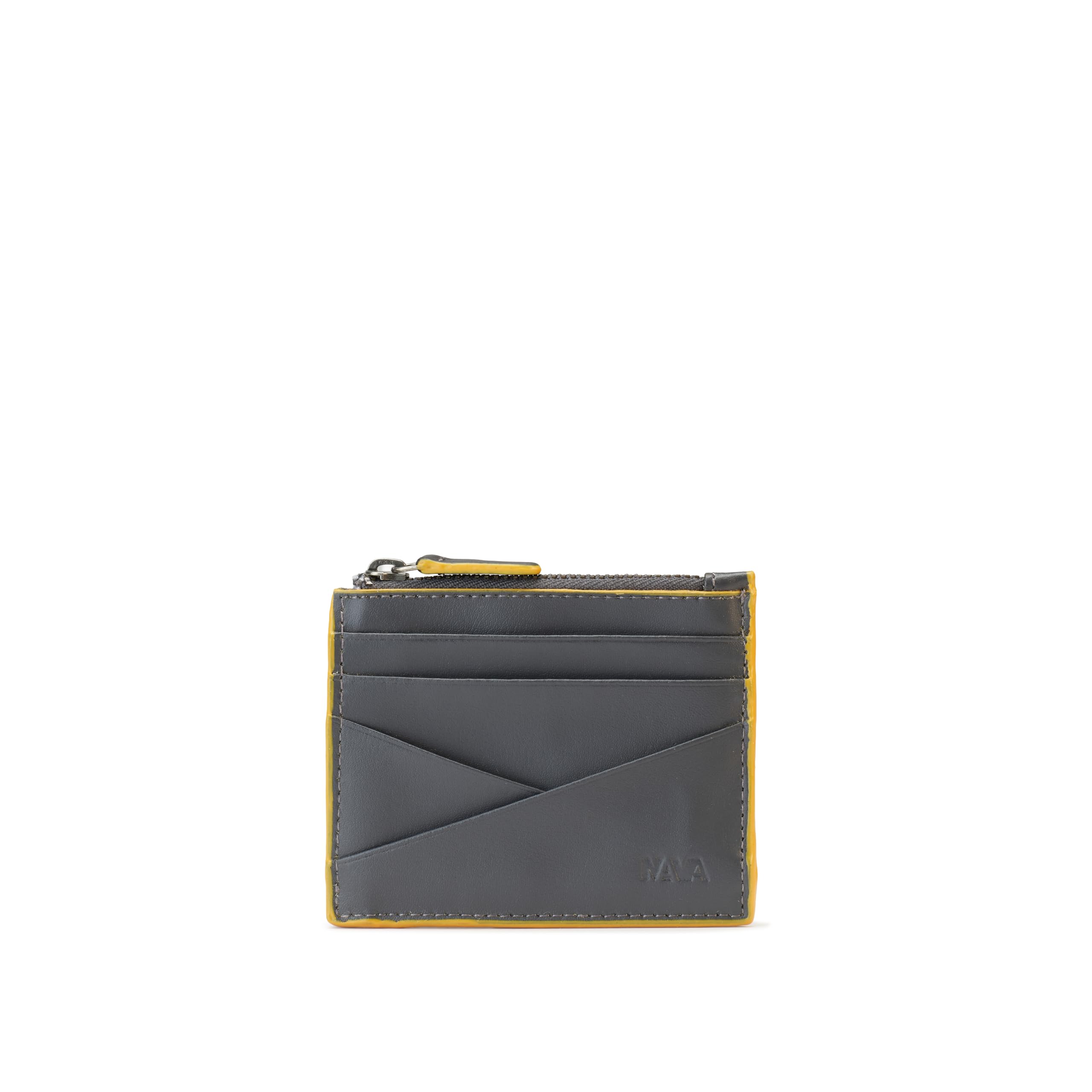 nava-design-metric-portafoglio-pelle-6-carte-con-portamonete-zip-e-rfid image 1