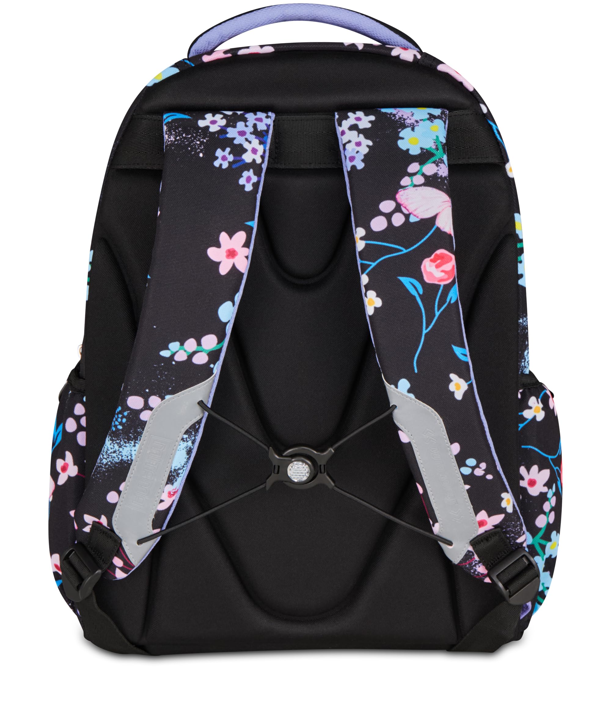 mitama-m-power-trendyflowers-zaino-scuola-elementare-triplo-scomparto-viola image 5