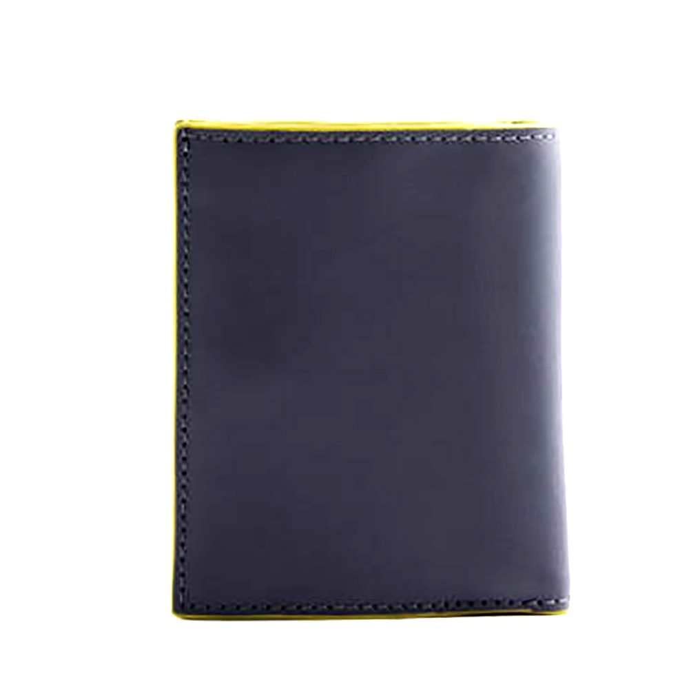 nava-design-metric-portafoglio-uomo-pelle-rfid-5-cc-zip-grigio-giallo-10-x-8-cm image 2