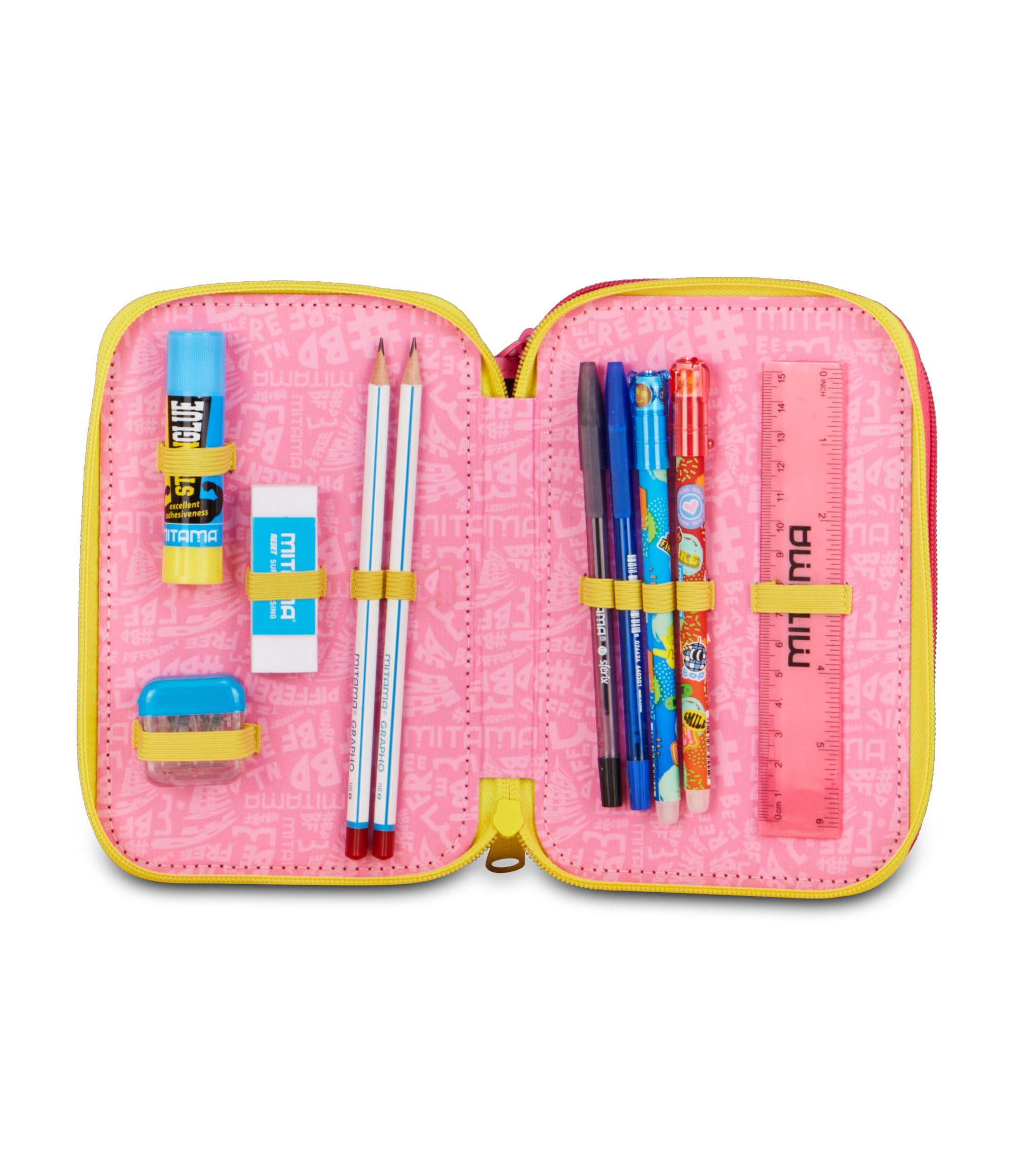 mitama-unimusic-astuccio-triplo-47-pz-con-spinny-pen-multicolore image 3