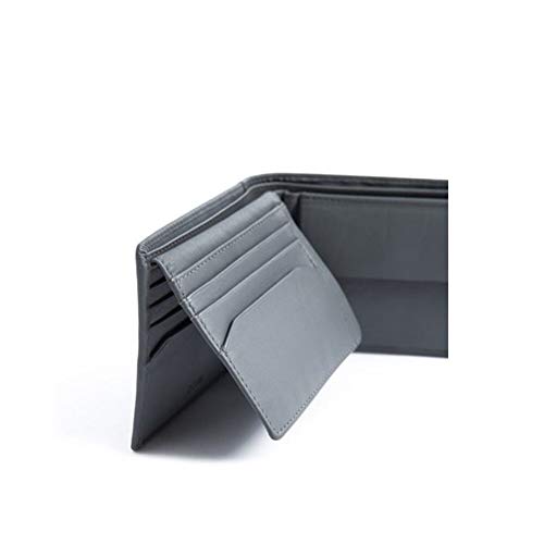 nava-design-smooth-portafoglio-uomo-con-patta-7-carte-portamonete-grigio image 8