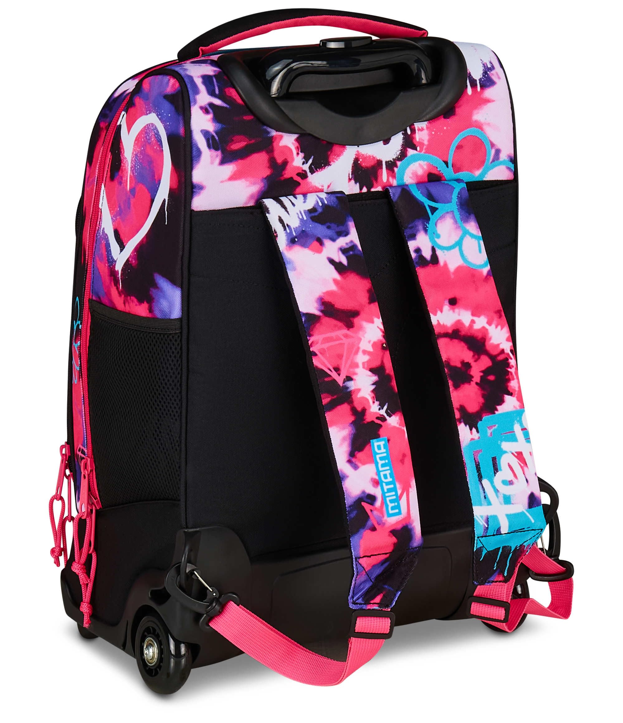 mitama-trolley-scuola-dr-junior-tyelove-fucsia-viola-con-doppia-maniglia image 6