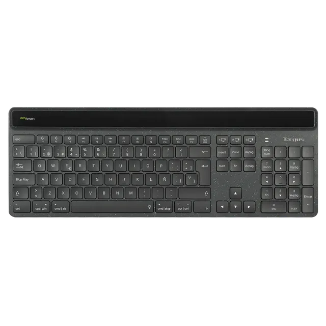 targus-ecosmart-sustainable-energy-harvesting-keyboard-es-tastiera-wireless-blue image 1