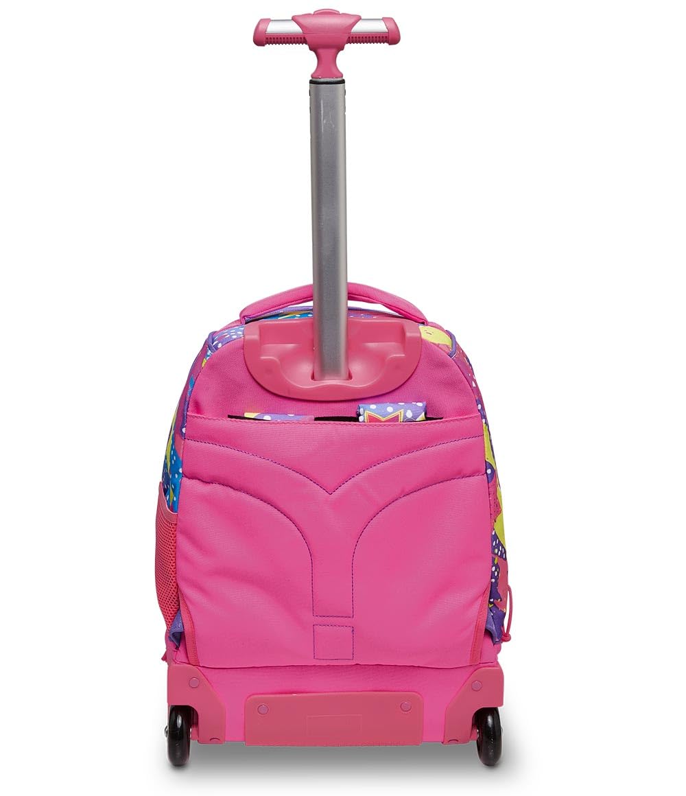 mitama-trolley-run-star-e-fun-viola-33-l-con-spallacci-a-scomparsa image 3