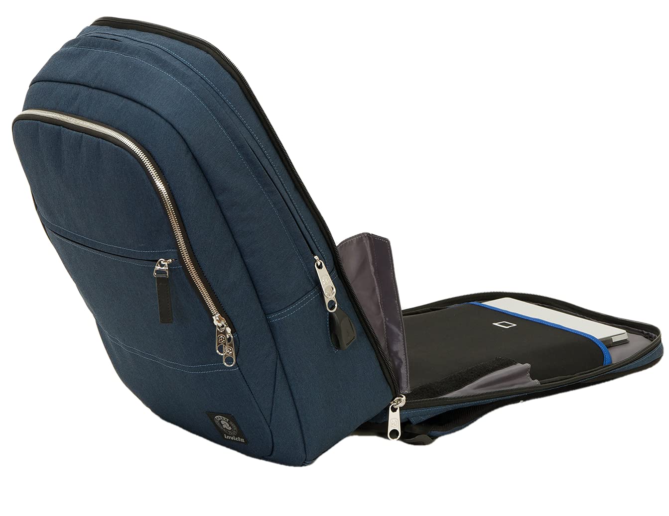 invicta-biz-l-zaino-ufficio-blu-porta-pc-15-6-usb-26-lt image 5