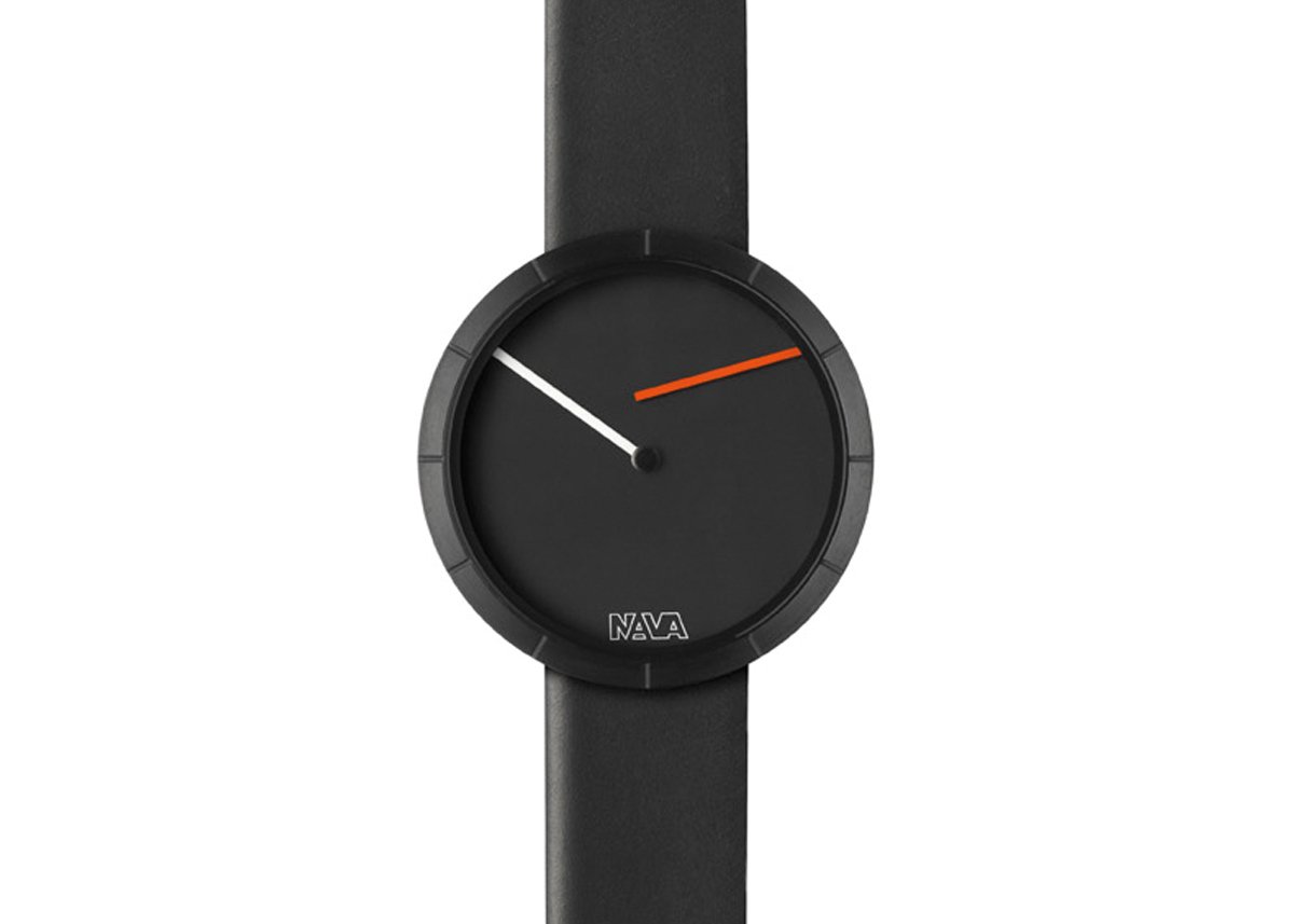 nava-design-tempo-libero-ora-unica-orologio-da-polso-42-mm-nero image 2