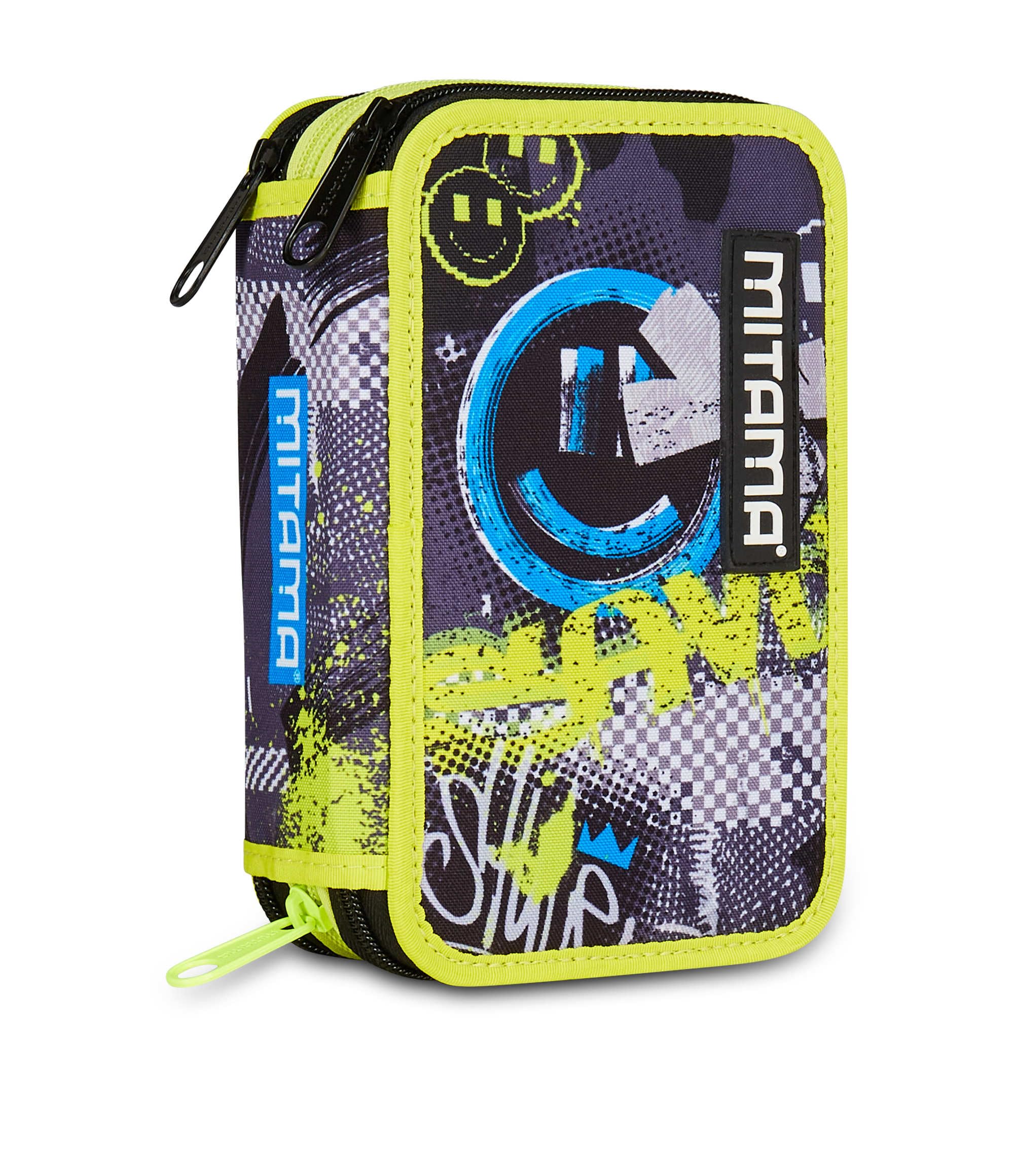 mitama-astuccio-scuola-3-scomparti-triplo-urbansmile-47-pz-completo image 1
