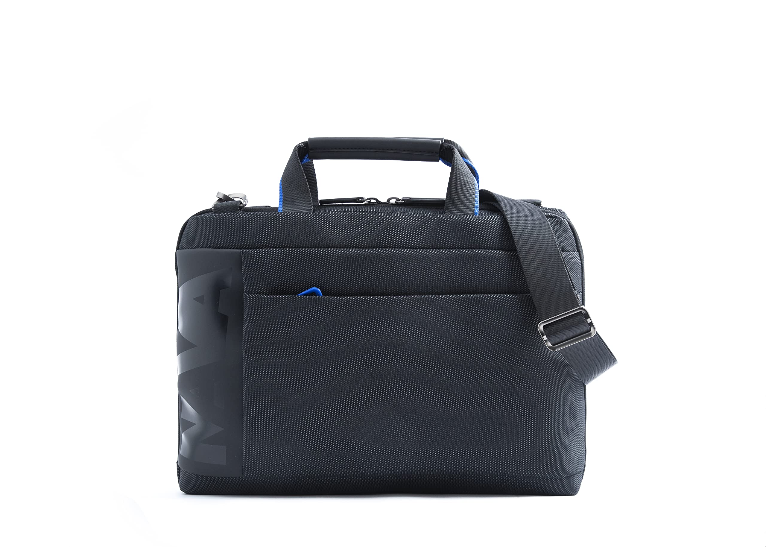 nava-design-cross-borsa-a-tracolla-poliestere-nero-blu-porta-tablet-43-x-29-x-11 image 1