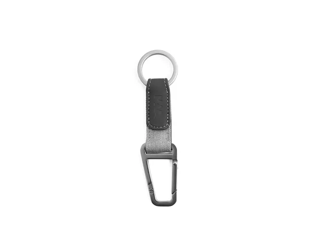 nava-design-twin-portachiavi-con-anello-e-moschettone-13-x-3-cm-grigio image 1