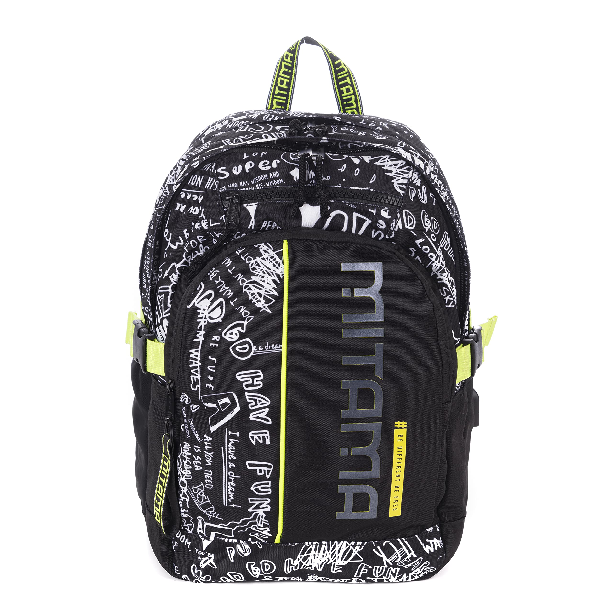 mitama-bdbf-graffiti-zaino-scuola-30-l-con-usb-e-porta-pc image 3