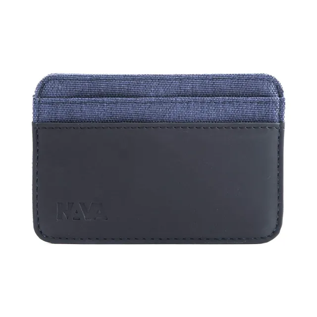 nava-design-twin-slots-porta-carte-4-tasche-con-rfid-blu-7-x-10-cm image 1