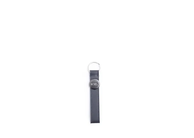 nava-design-metric-portachiavi-con-anello-in-pelle-blu-14-x-2-cm image 1
