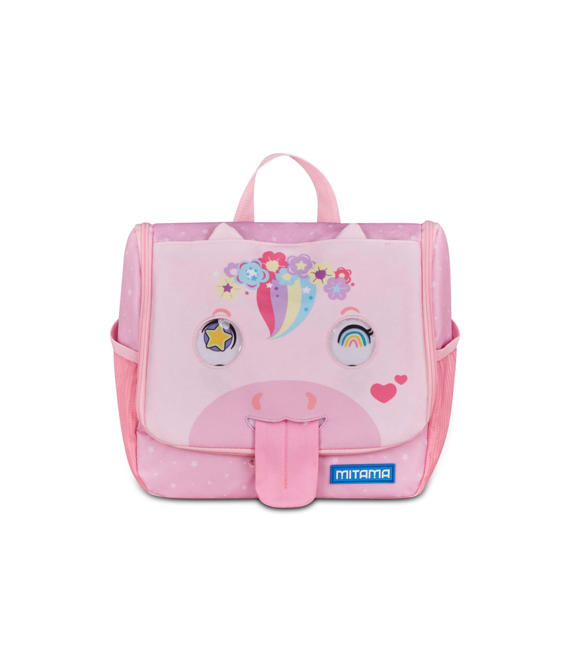 mitama-zaino-pully-unicorn-4l-asilo-con-effetto-cambia-espressione-lilla image 2
