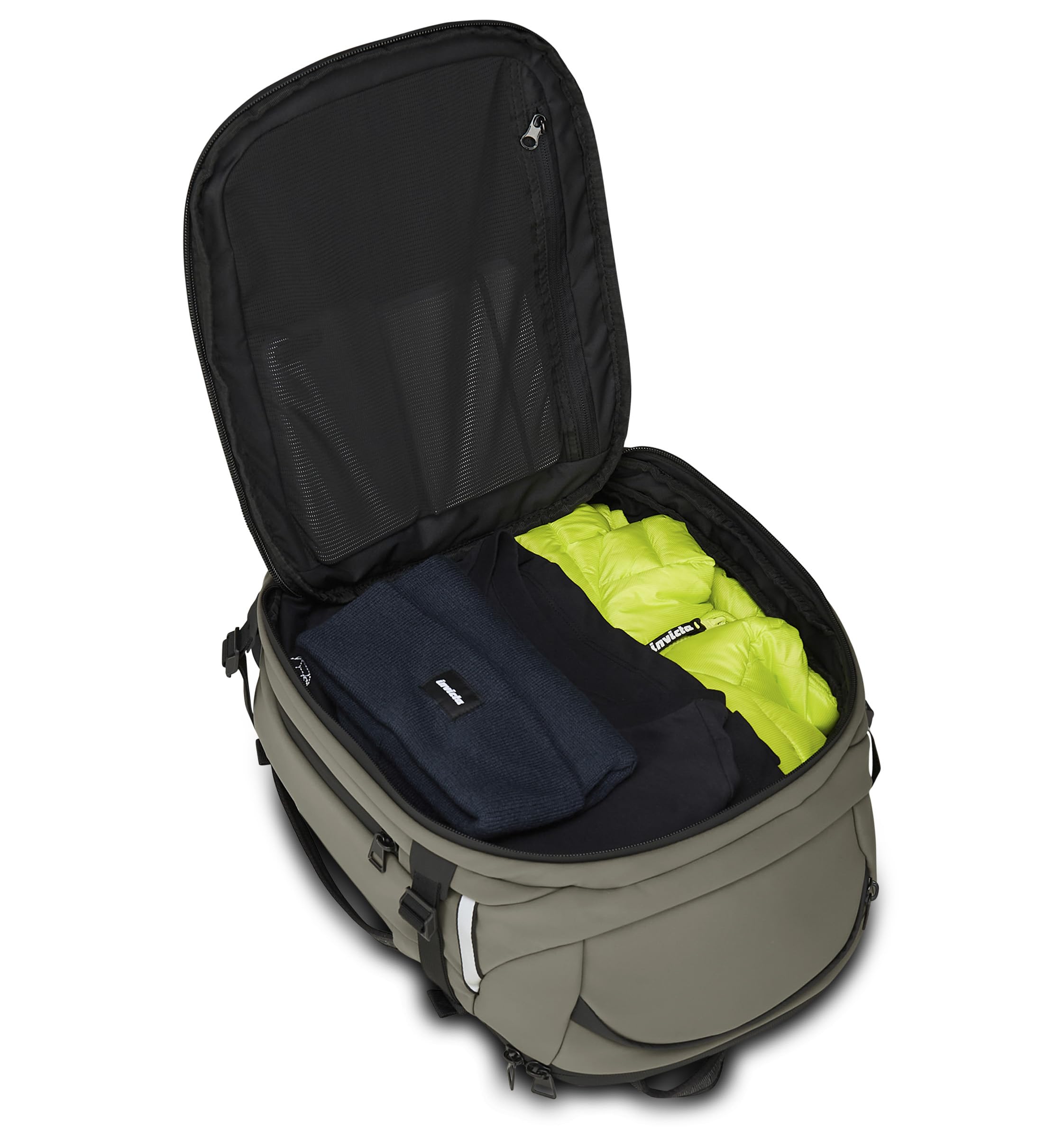invicta-campus-s-zaino-viaggio-23-5l-grigio-monoscomparto-tasca-pc-15-6-bagaglio image 7