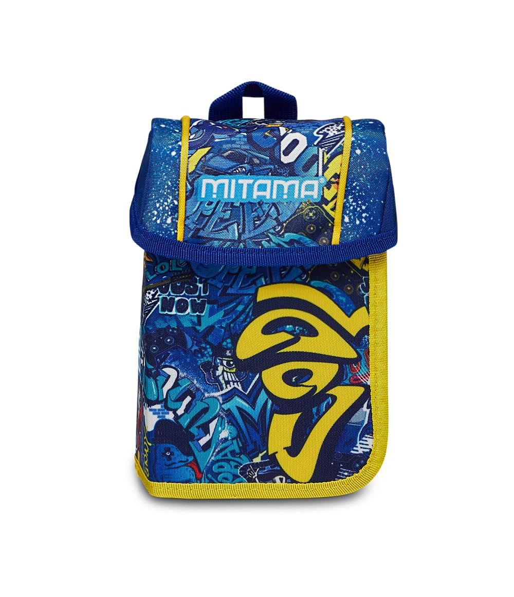 mitama-upside-speedy-astuccio-scuola-1-zip-blu-43-pezzi image 7