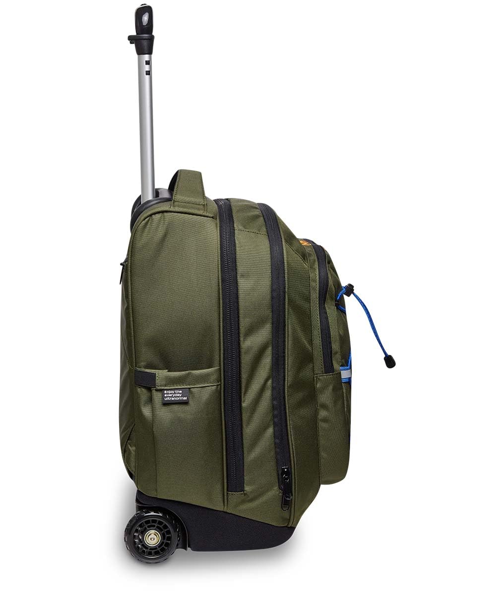 invicta-trolley-scuola-bump-active-2-in-1-verde-44-lt-con-porta-pc image 3
