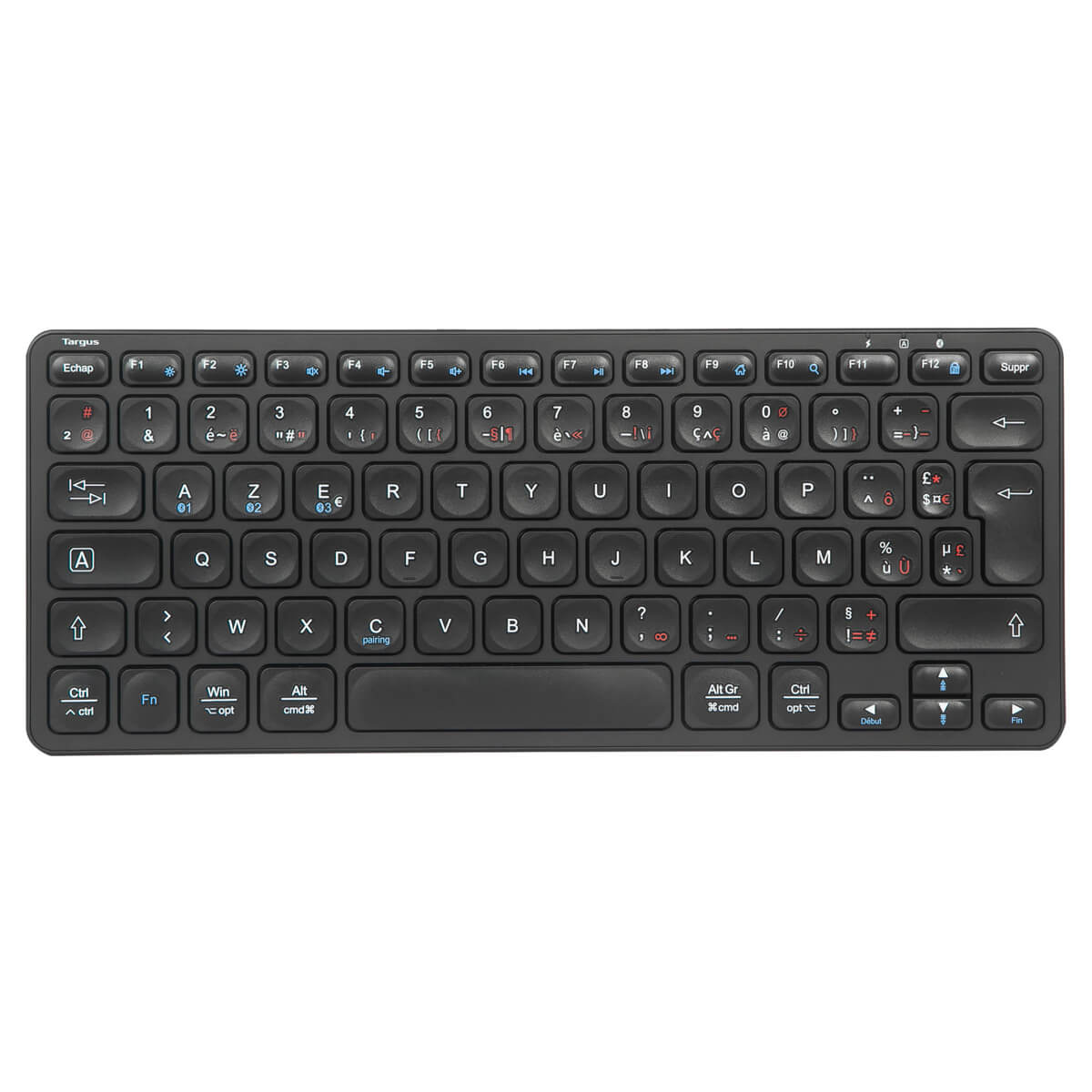 targus-compact-multi-device-bluetooth-antimicrobial-keyboard-fr-tastiera-wireles image 2