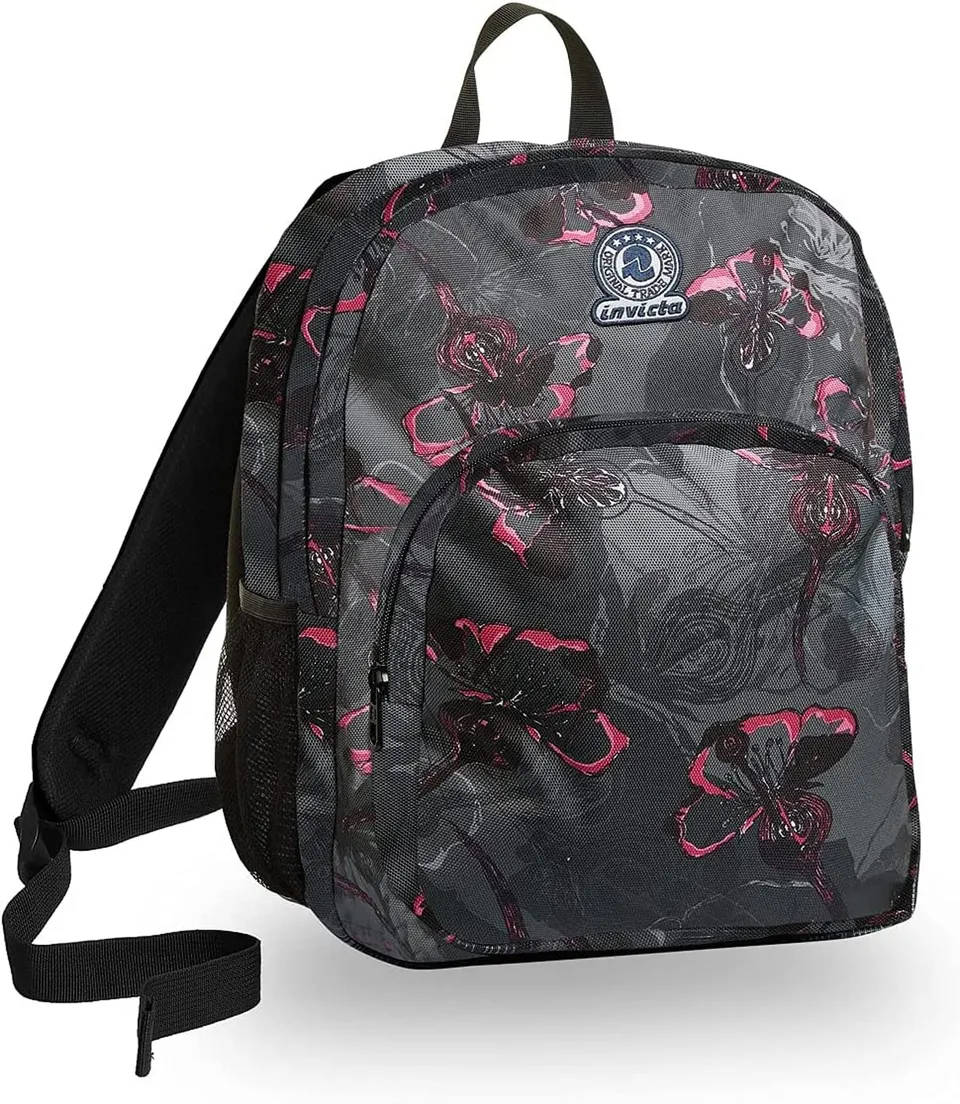invicta-benin-m-zaino-28-l-doppio-scomparto-porta-pc-dark-bloom-nero image 1