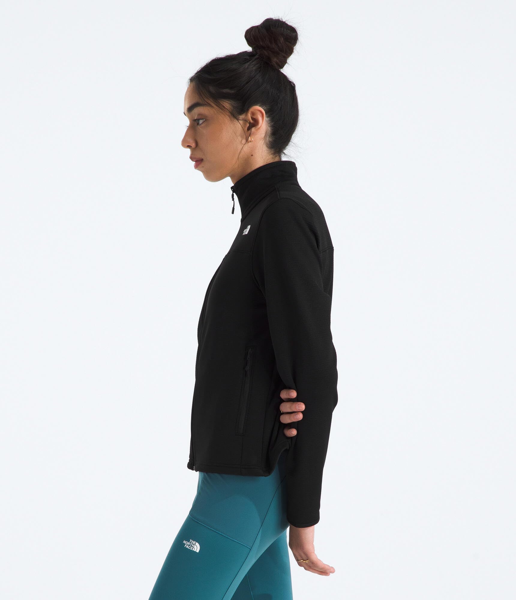 the-north-face-cedar-trail-grid-fleece-giacca-pile-donna image 2