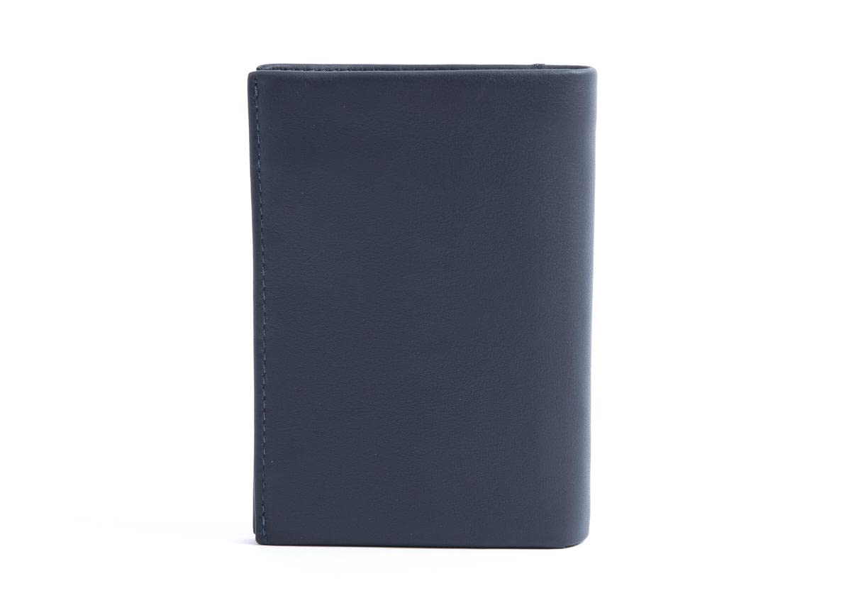 nava-design-smooth-portafoglio-verticale-uomo-in-pelle-5-carte-portamonete-blu-1 image 2