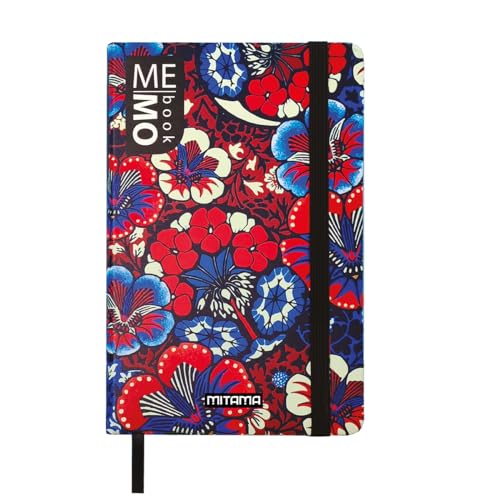 mitama-memo-book-large-taccuino-13-x-21-cm-a-righe-grafica-flowers image 4