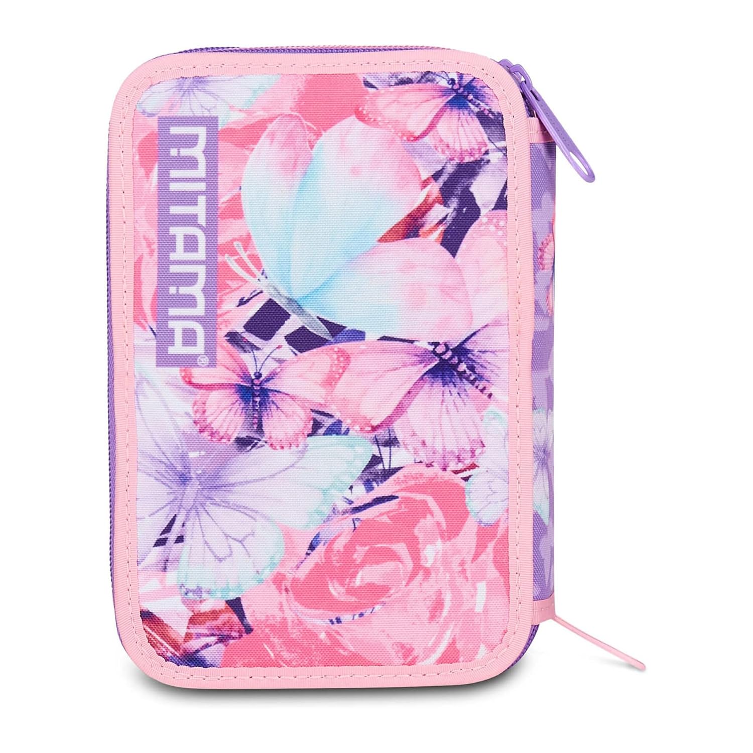 mitama-astuccio-scuola-3-scomparti-love-shine-rosa-completo-47-pezzi image 7