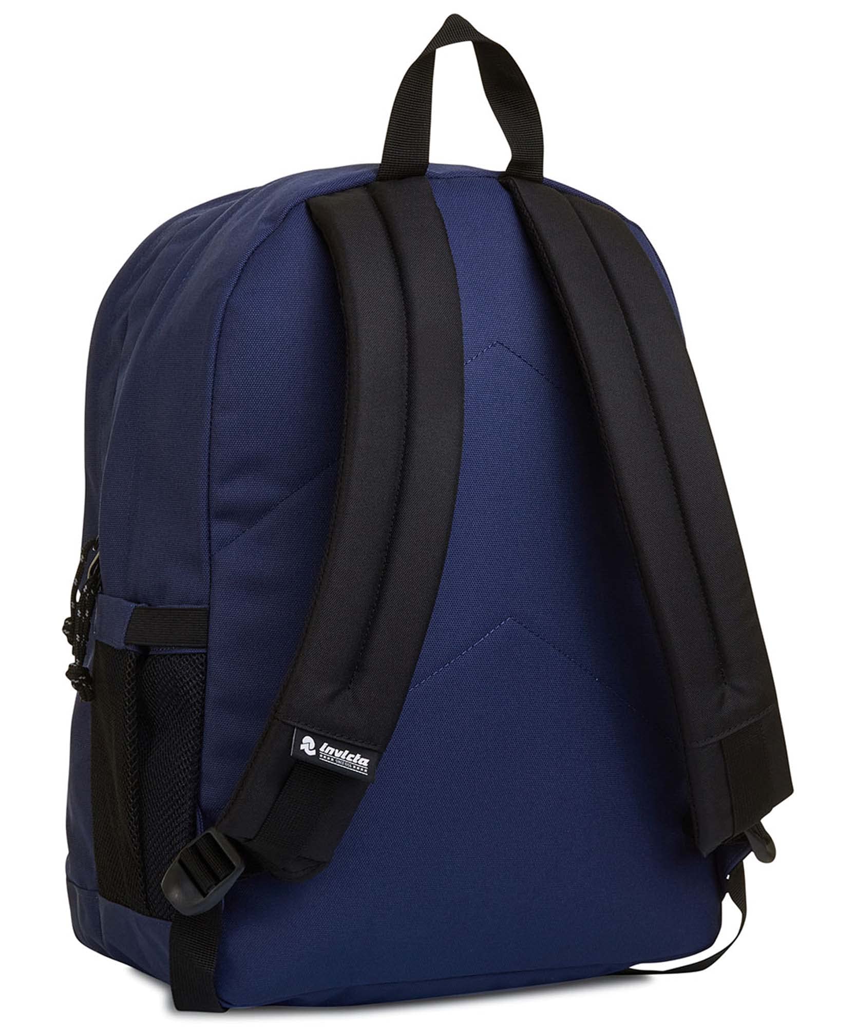 invicta-jelek-plain-zaino-scuola-38l-doppio-scomparto-con-tasca-porta-pc image 5
