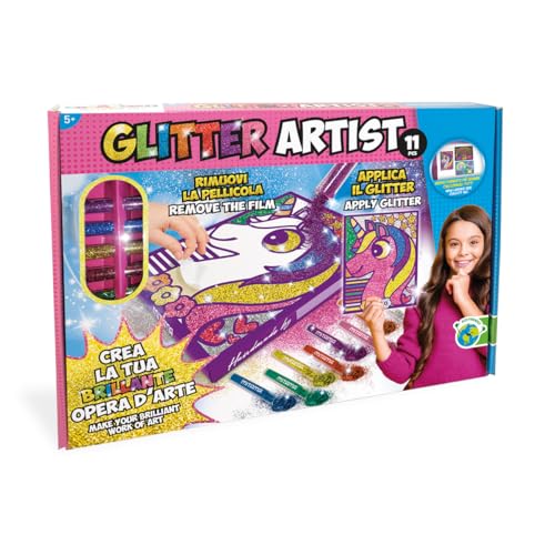mitama-creangolo-glitter-artist-11-pz-quadretto-adesivo-unicorno image 3