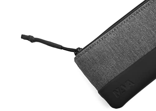 nava-design-twin-astuccio-portachiavi-con-zip-e-catena-7-x-12-x-1-cm-antracite image 8