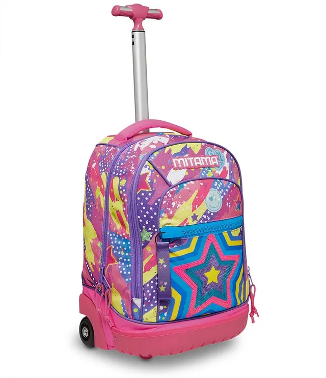 mitama-trolley-run-star-e-fun-viola-33-l-con-spallacci-a-scomparsa image 1