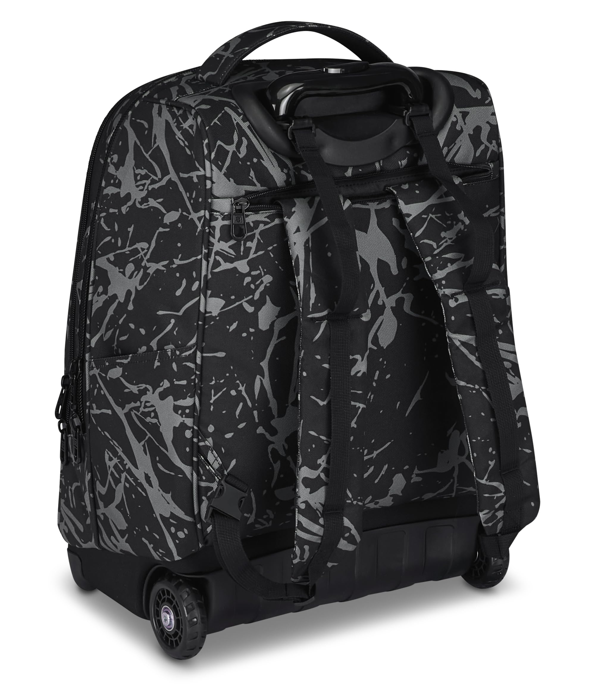 invicta-new-benin-fantasy-grigio-trolley-scuola-2-in-1-zaino-36-lt image 6