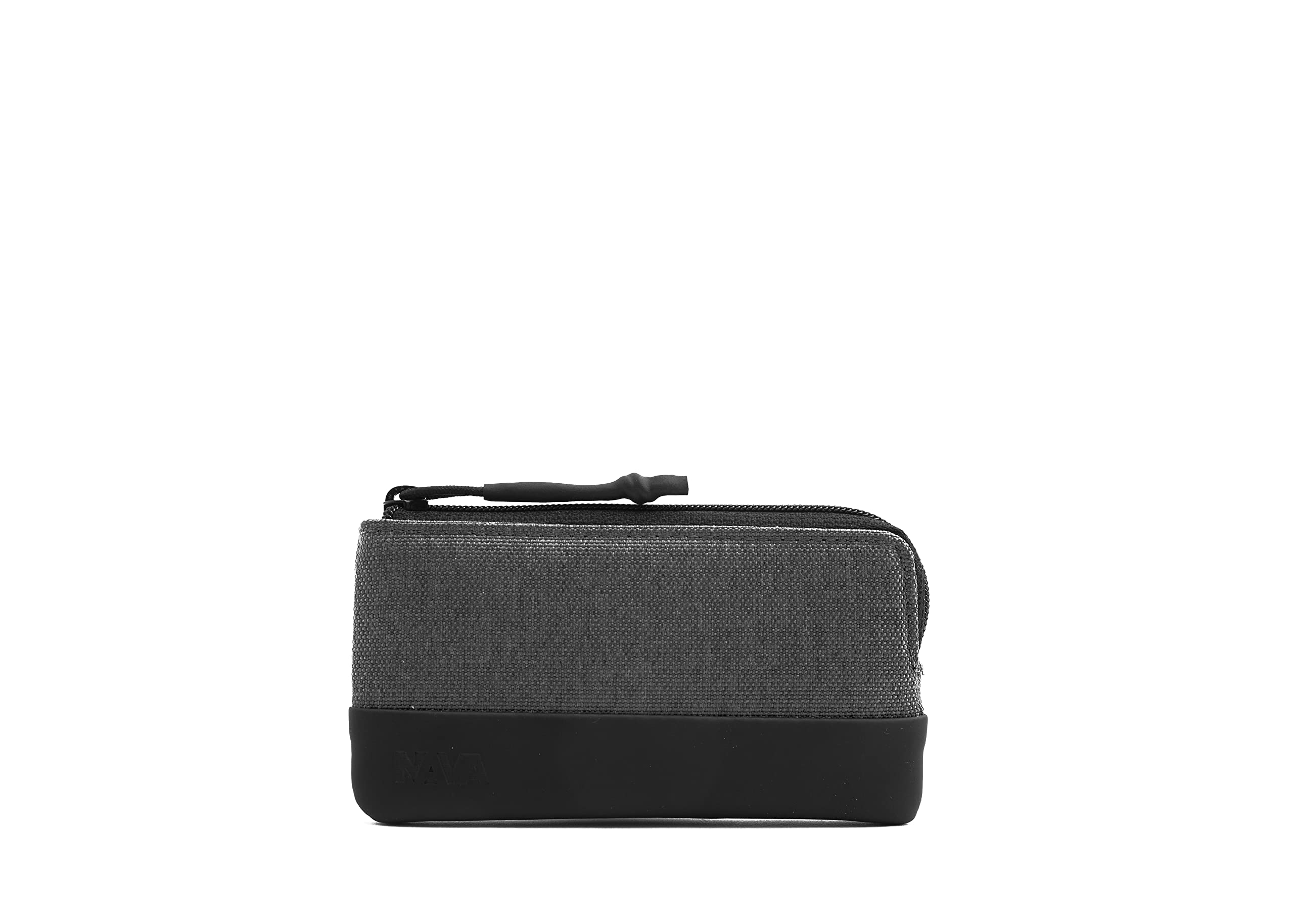 nava-design-twin-astuccio-portachiavi-con-zip-e-catena-7-x-12-x-1-cm-antracite image 1
