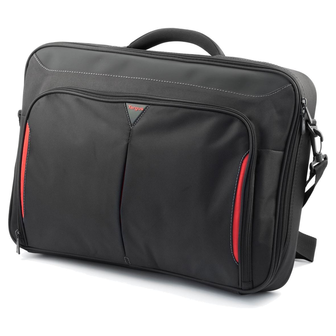 targus-classic-borsa-clamshell-per-laptop-17-18-nero-rosso image 3