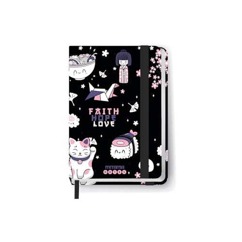 mitama-taccuino-grafica-japan-nero-taccuino-notes-copertina-rigida-8-x-11-cm image 8