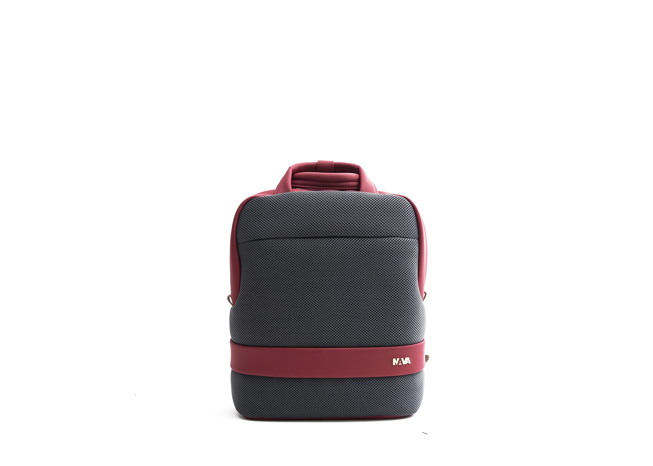 nava-design-easy-break-zaino-squadrato-rfid-porta-pc-13-3-grigio-scuro-verde-flu image 8