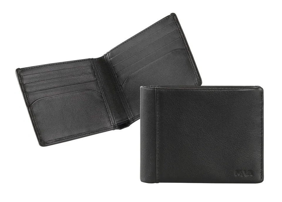 nava-design-smooth-portafoglio-uomo-slim-8-slot-portamonete-nero-con-bottone image 1