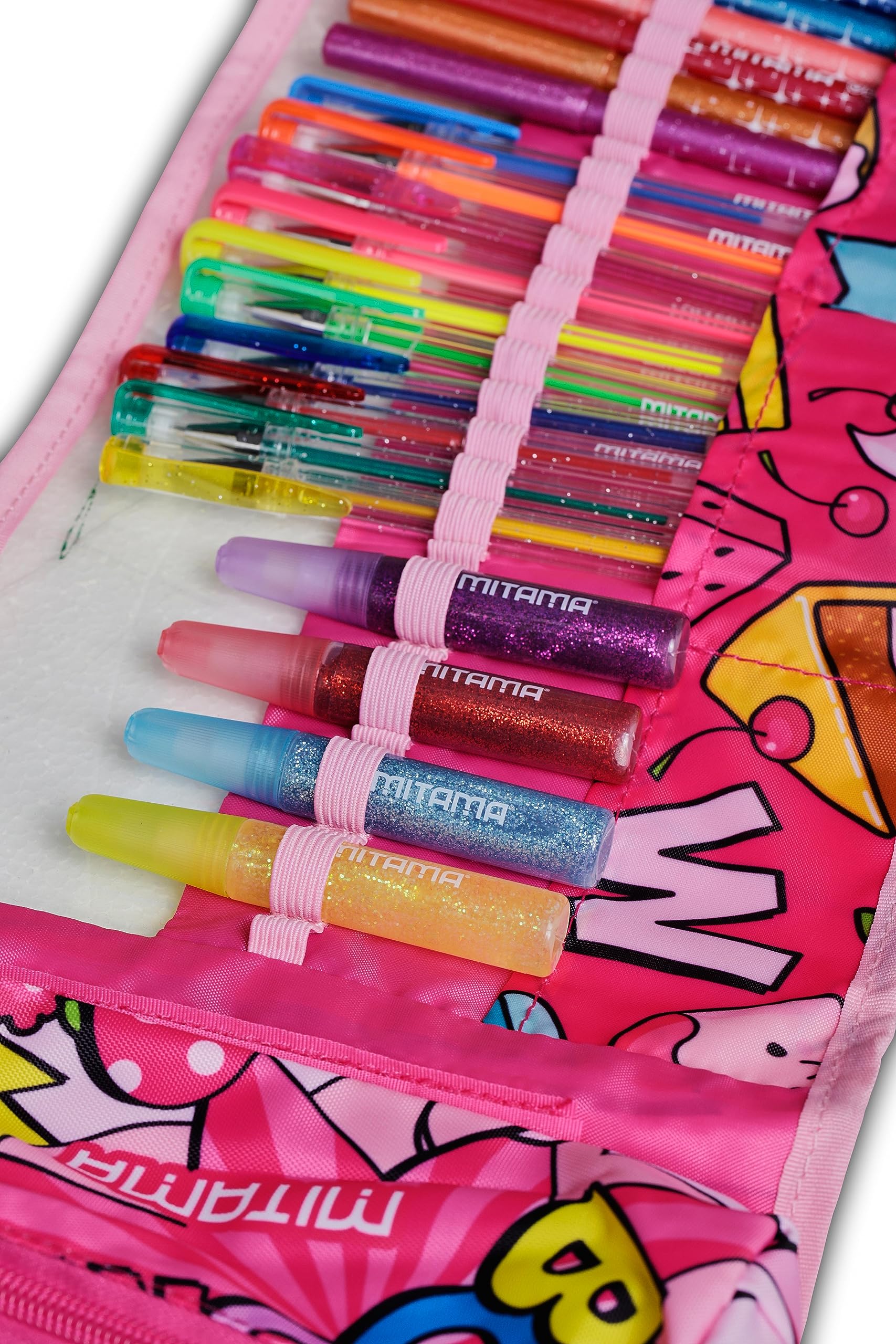 mitama-glitter-roll-writing-roll-arrotolabile-rosa-25-pz image 3