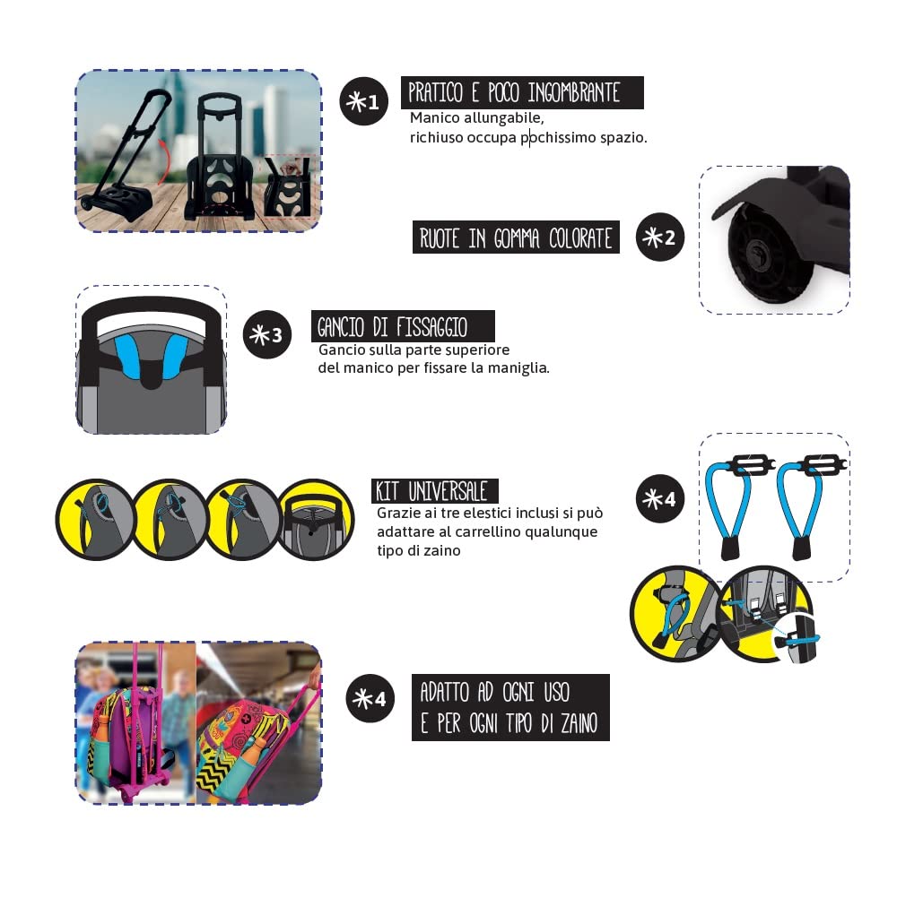 mitama-click-clack-carrello-universale-automatico-porta-zaino-blu image 3