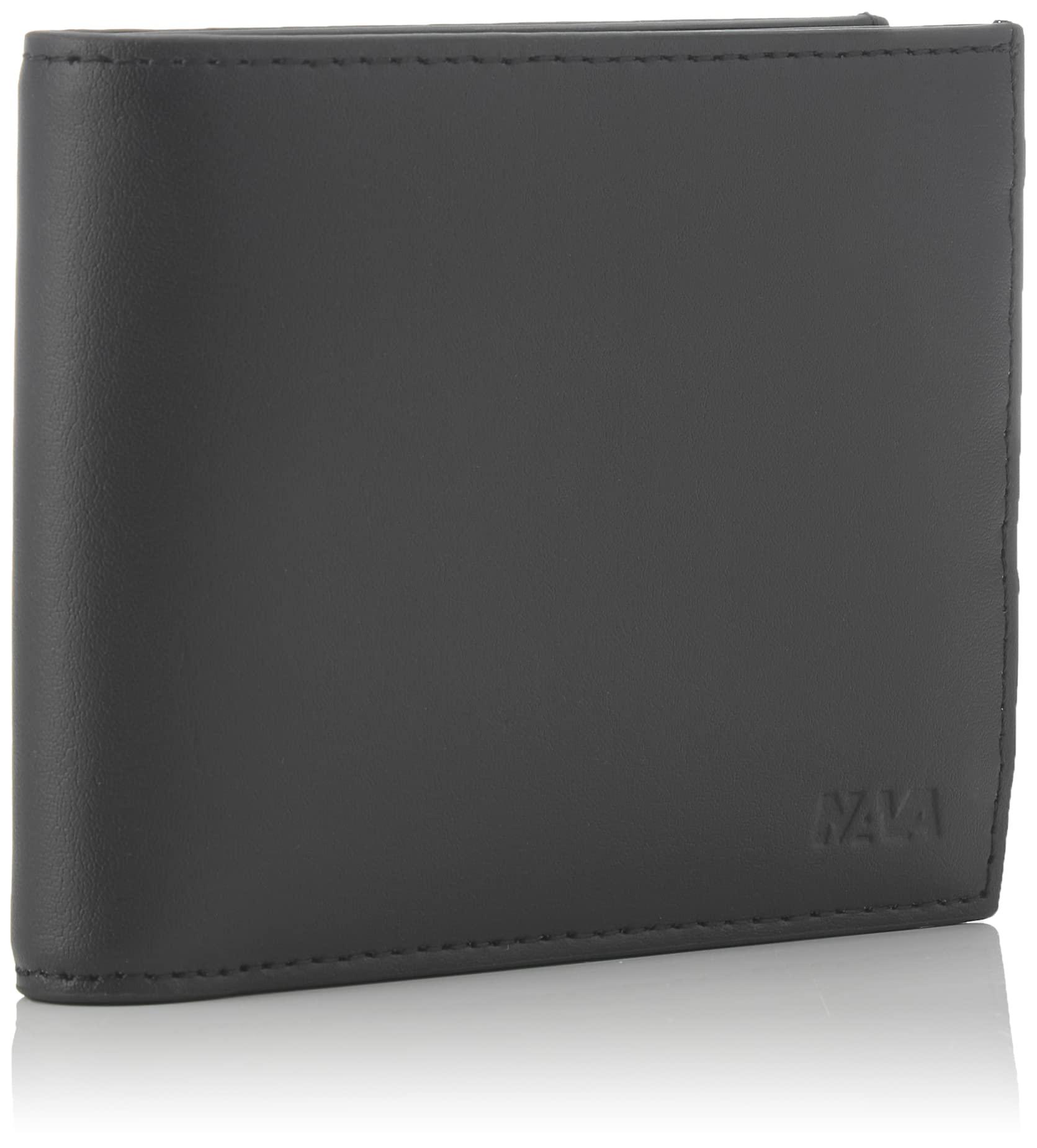nava-design-metric-slim-portafoglio-uomo-in-pelle-vitello-con-4-carte-e-portamon image 2