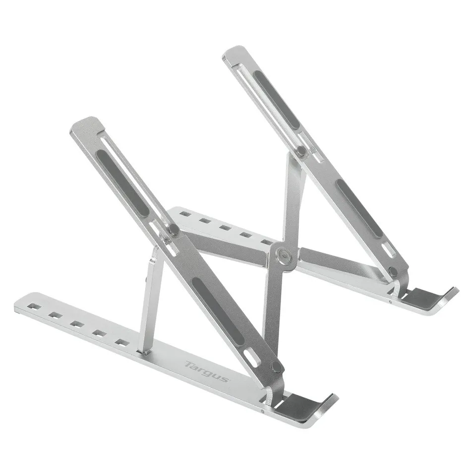 targus-supporto-ergonomico-portatile-per-laptop-tablet-argento image 1