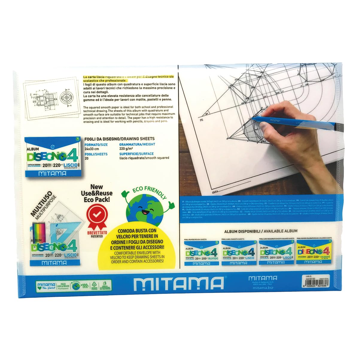 mitama-album-da-disegno-in-ecobusta-24x33-cm-220-g-20-fogli image 2