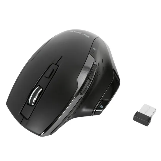 targus-mouse-wireless-ergonomico-antimicrobico-nero-rf-2-4-ghz image 1