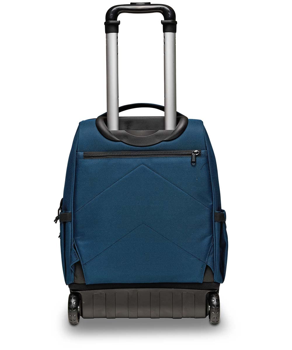 invicta-trolley-bump-plain-blu-2-scomparti-con-porta-pc-42-lt-35-x-50-x-29-cm image 4