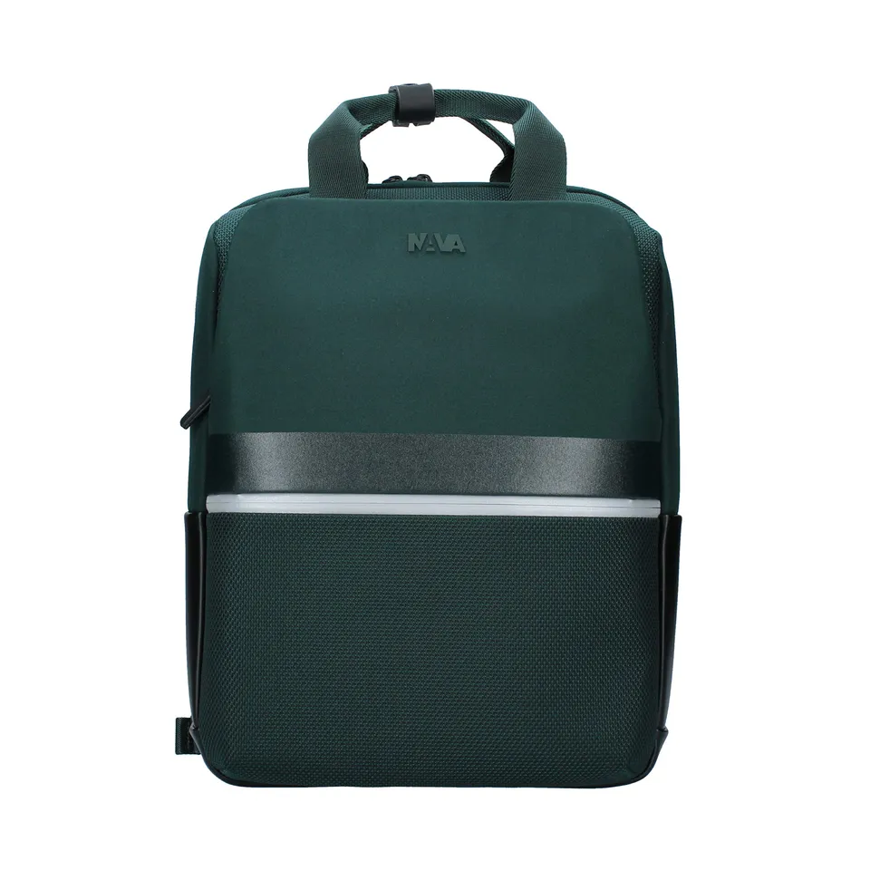 nava-design-aero-zaino-tote-porta-pc-e-tablet-by-luca-artioli-verde-scuro-41x30x image 1