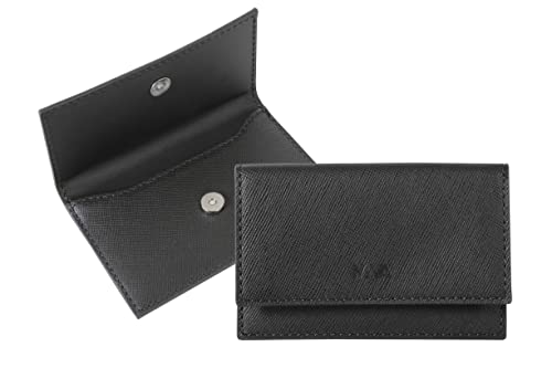 nava-design-via-durini-porta-biglietti-da-visita-pelle-nero-7x11-cm-con-bottone- image 6