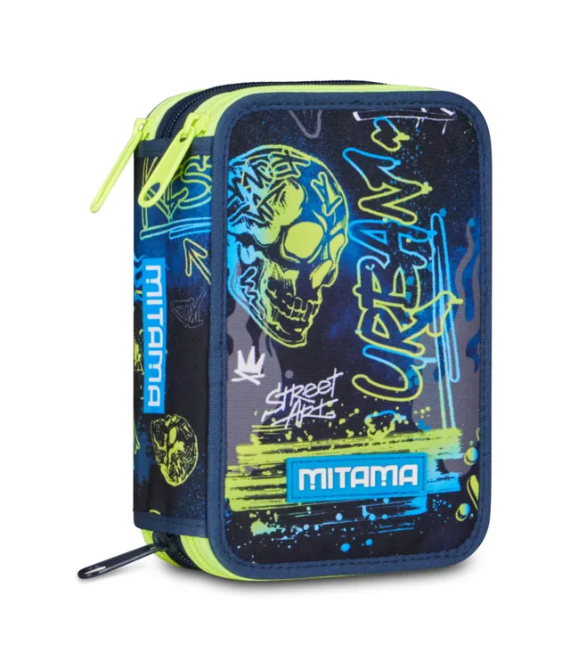 mitama-triplo-urbanevo-astuccio-3-scomparti-47-pezzi-con-spinny-pen-multicolore image 1