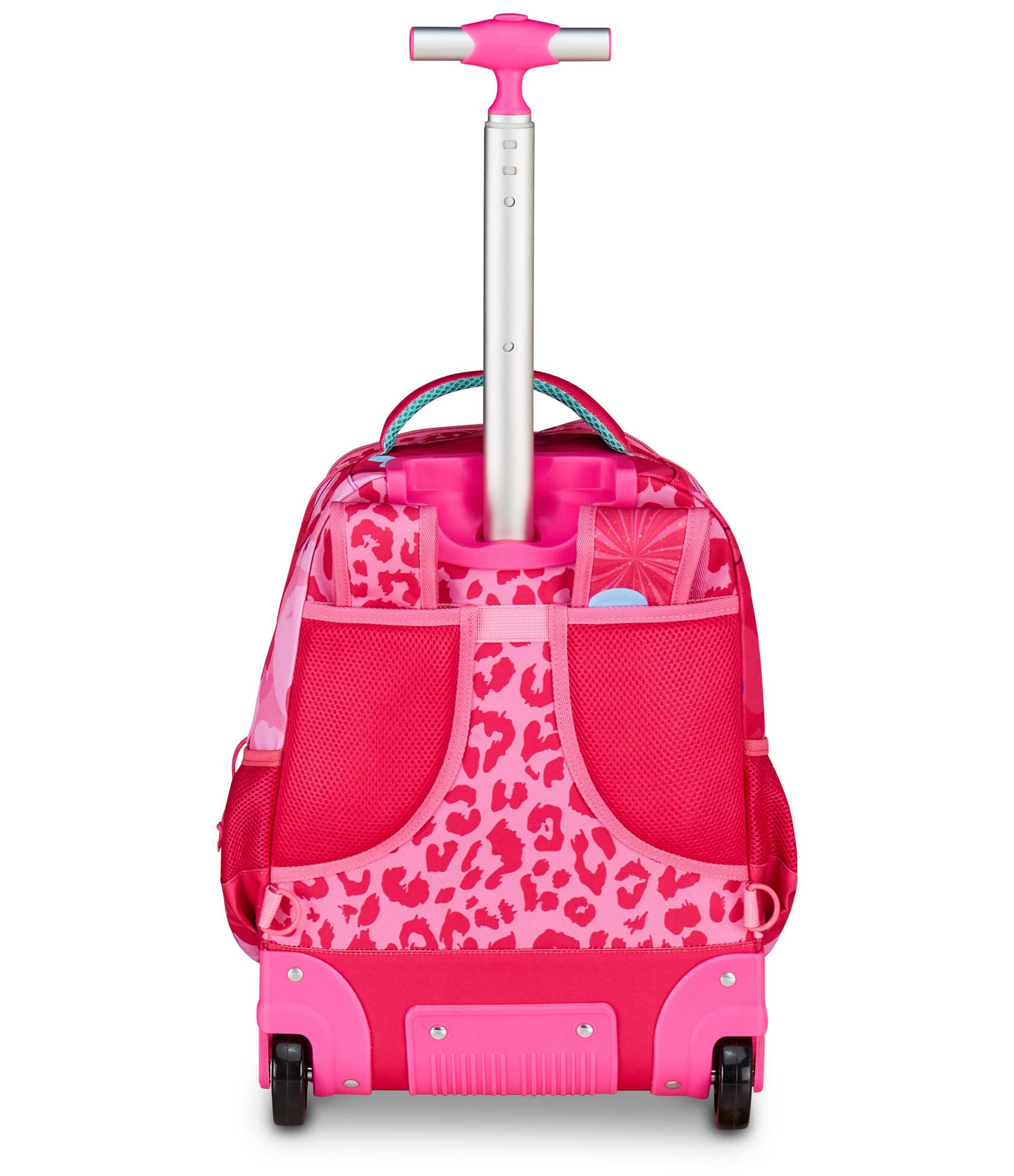 mitama-furrypink-trolley-run-maxi-doppio-scomparto-fucsia image 5