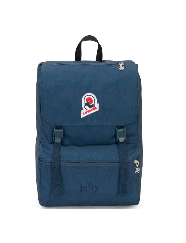 invicta-jolly-solid-zaino-22-lt-blu-denim-con-tasca-porta-pc-13 image 1