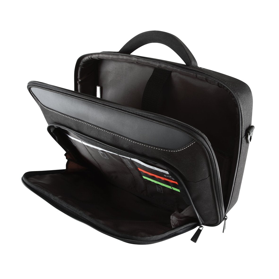 targus-classic-14-clamshell-custodia-per-laptop-nero-rosso image 4